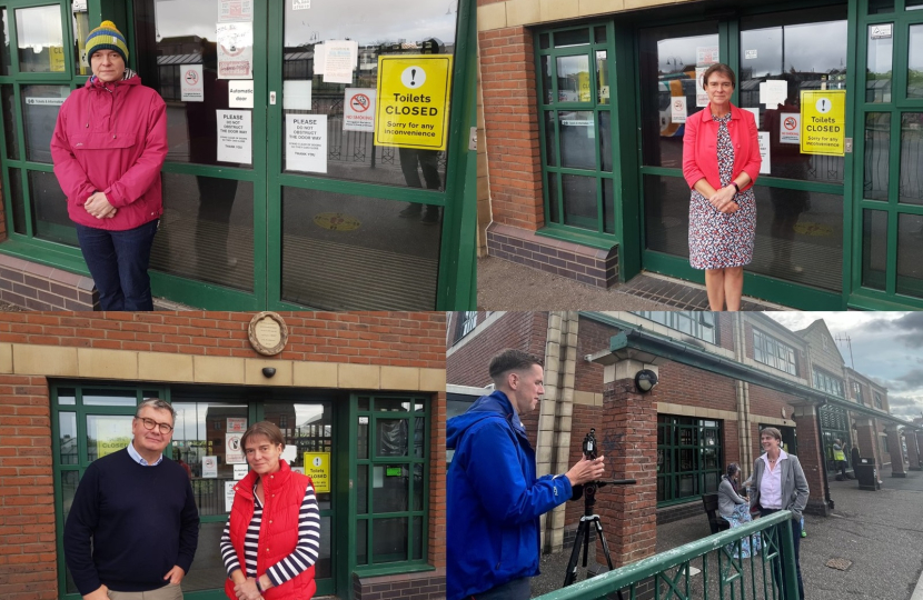 Pictures of Selaine at Barnstaple bus station