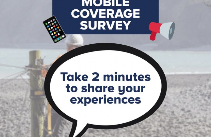 Mobile coverage survey graphic 