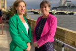 Picture of Selaine with Rebecca Pow MP