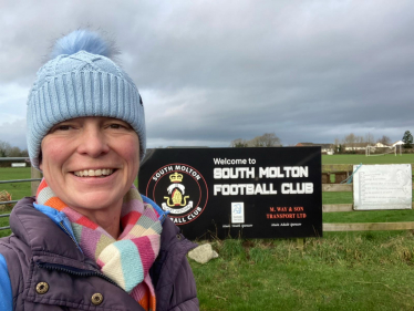 Selaine at South Molton FC